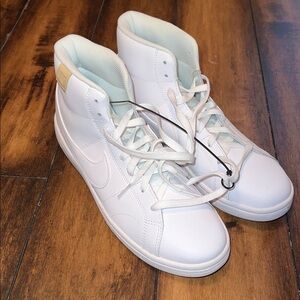 Nike White High-Top Sneakers